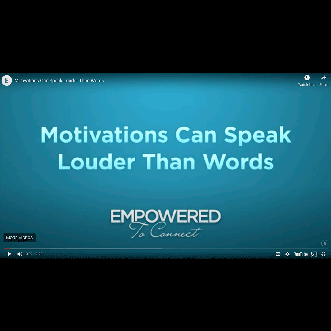 Motivations Can Speak Louder than Words